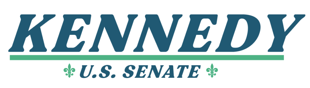 John Kennedy campaigning for U.S. Senate.